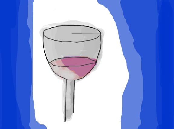 glass with.....coctail