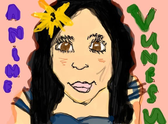Vanessa Hudgens(gabriela de la hsm) stilul Anime