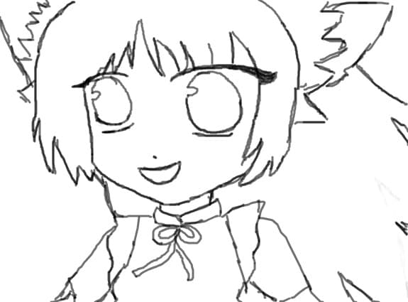 anime kitty  girl