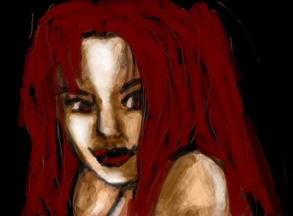 Red haired witch