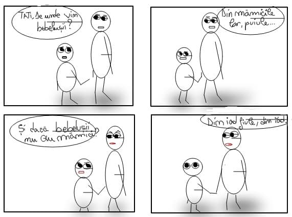 de unde vin copii ? :|