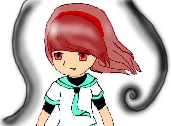 anime school girl