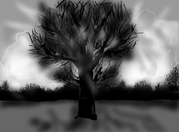 dark