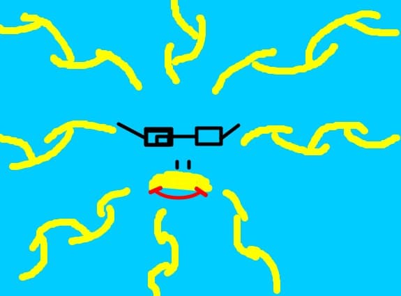 un soare ca sa va lumineze ziua:D