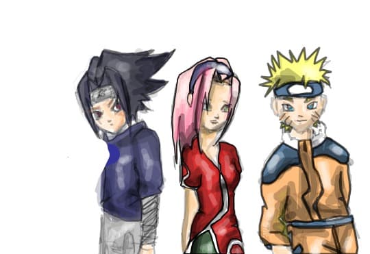 Desen 102389 modificat:Naruto