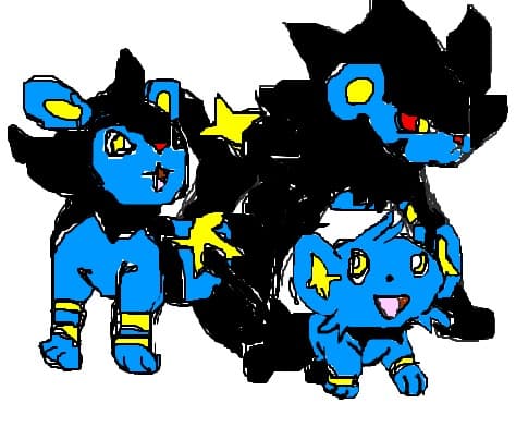 Shinx , Luxio, Luxray