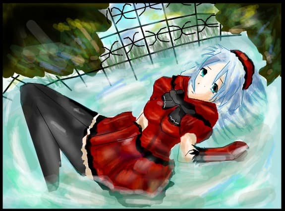 All along the water