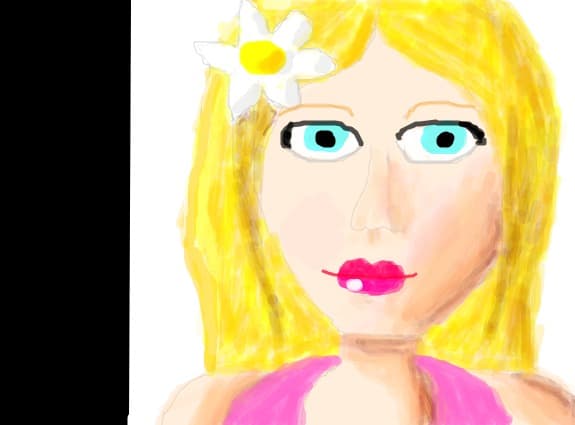 A girl