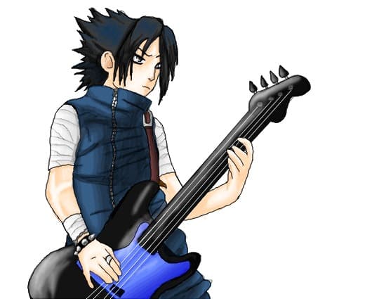 La multi ani, Sasuke:X:X(chitara e cadoul d la mn)