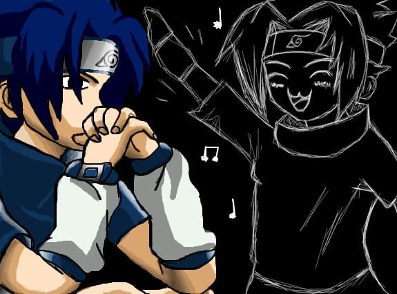 Naruto-Sasuke Uchiha