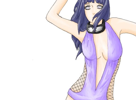 Hinata Posing In The Newspaper June