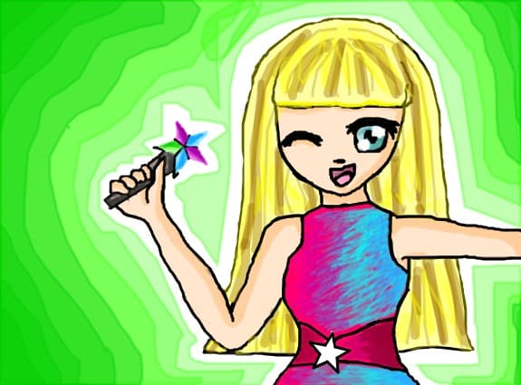 hannah montana in varianta anime