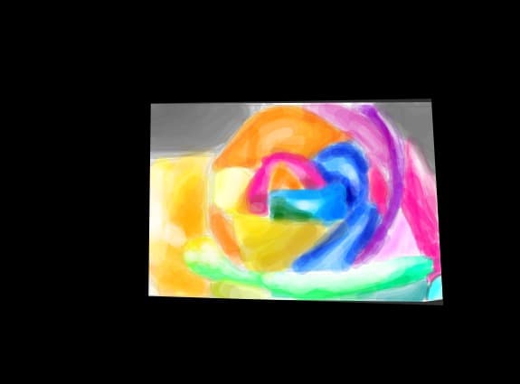 Trandafir multicolor:)