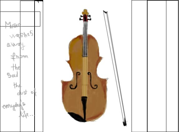 violin