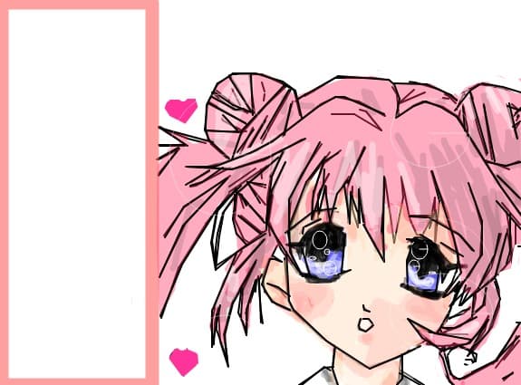Anime Pink GIrl :))