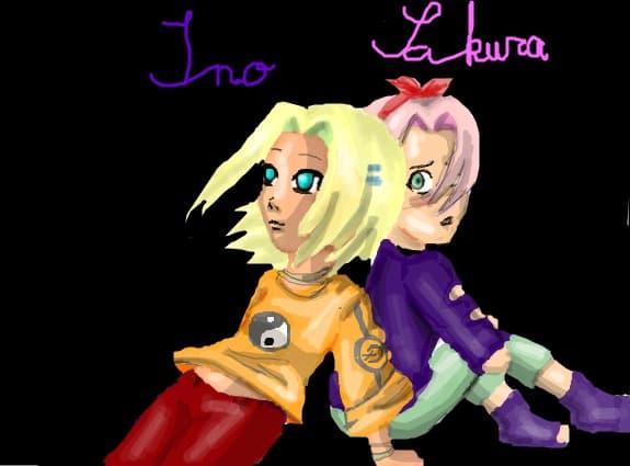 Desen 105964 modificat:Ino si Sakura