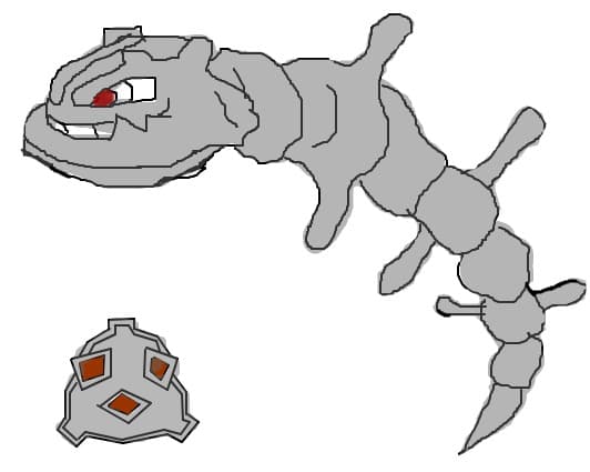 Steelix and mine badge