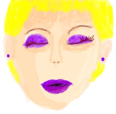 Purple Make-up