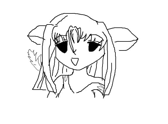 anime girl kitty