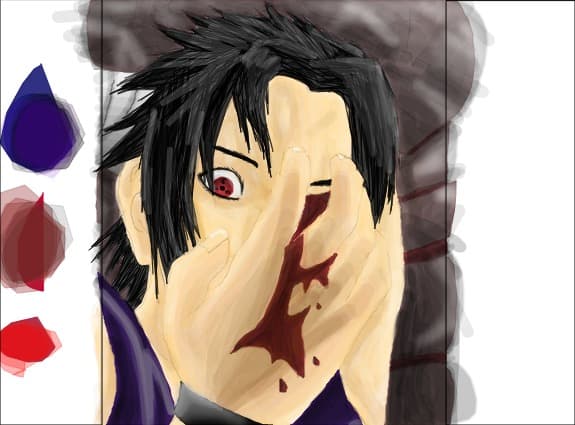 Sasuke Blood .... al 50-lea desen :X