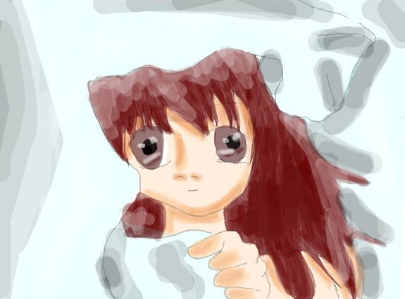 anime cute...:((