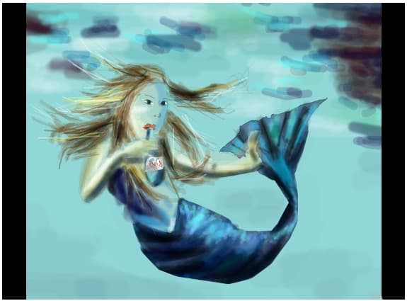 Mermaid - Blue in my life