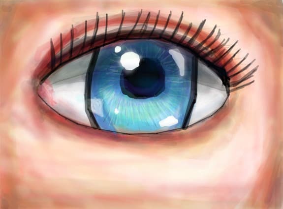 blue eye
