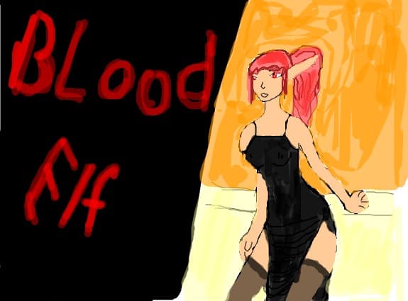 sexy blood elf