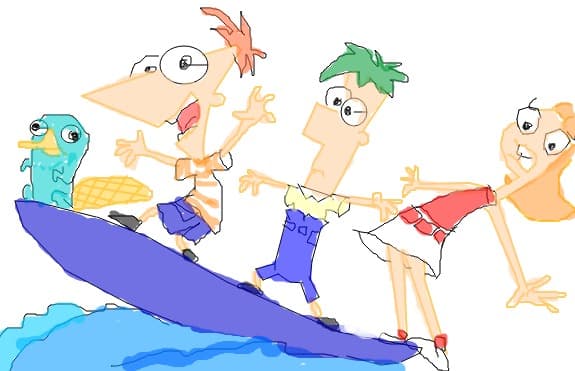 perry,phineas,ferb,candace