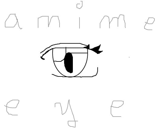 Anime eye