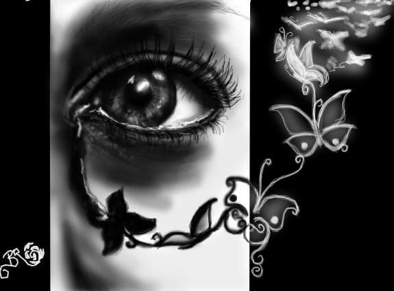 Tears....fly