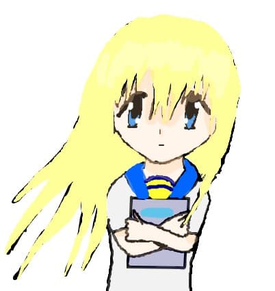 anime school girl
