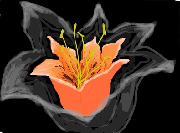 Desen 58433 modificat:floare