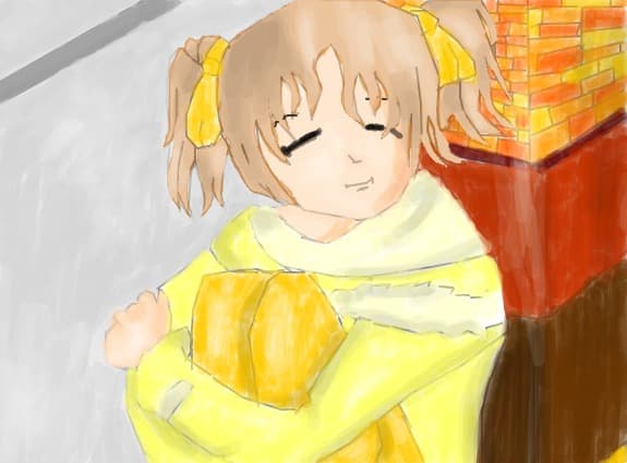 Happy Anime Girl