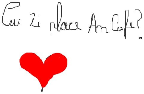 cui ii place an cafe