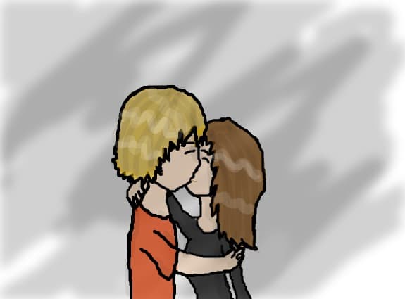 Dreamed kiss :">