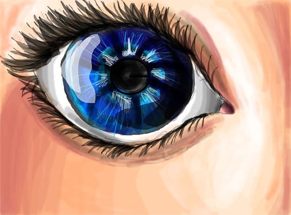 blue eye