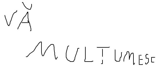 Va multumesc celor care mi\'ati rasp