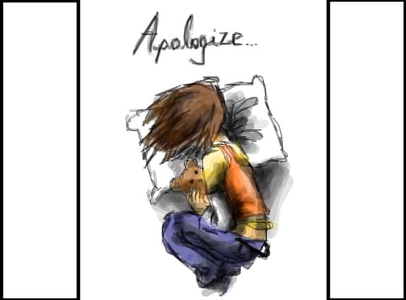 apologize