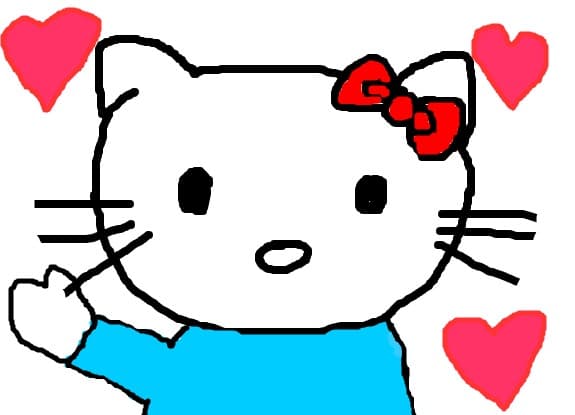 Hello Kitty.pentru prietenii de la profil