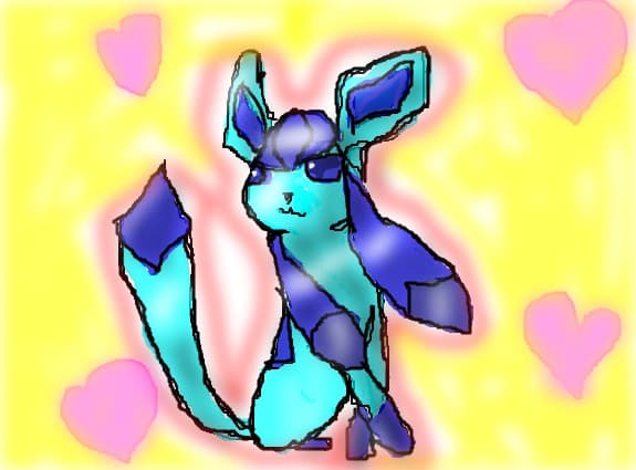 Glaceon pentru clupul lui dawn_pok_cool