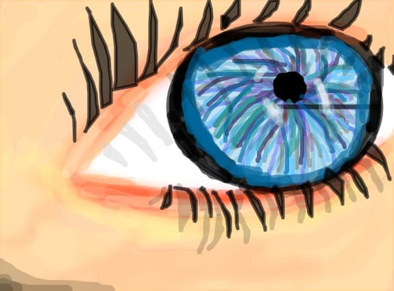 blue eye