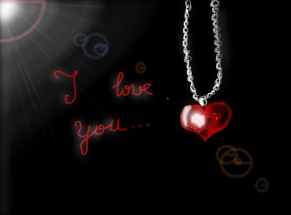 I love you..