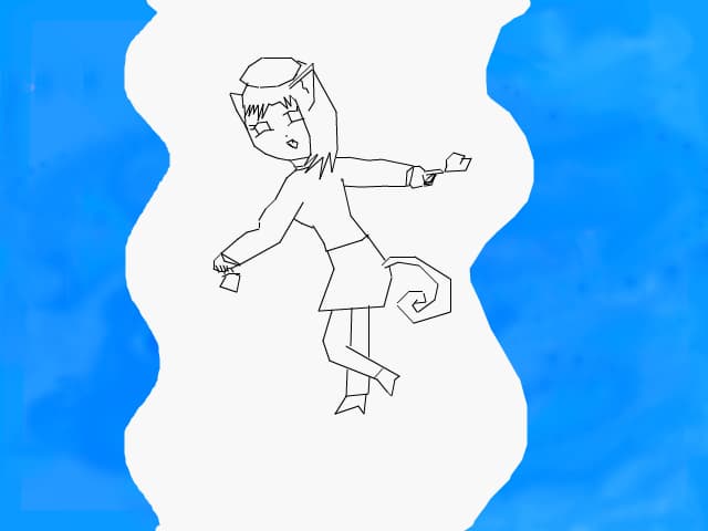 primu desen pe ala nou!