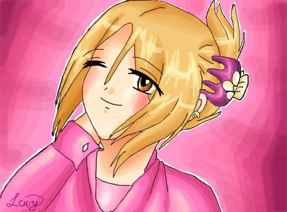 Anime p!nk girl^^