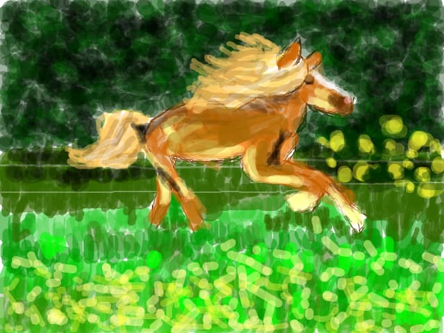 run in the nature