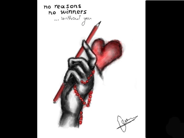 no reasons..no battle..no winners
