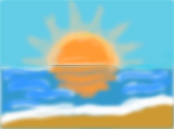 Blury Sunrise