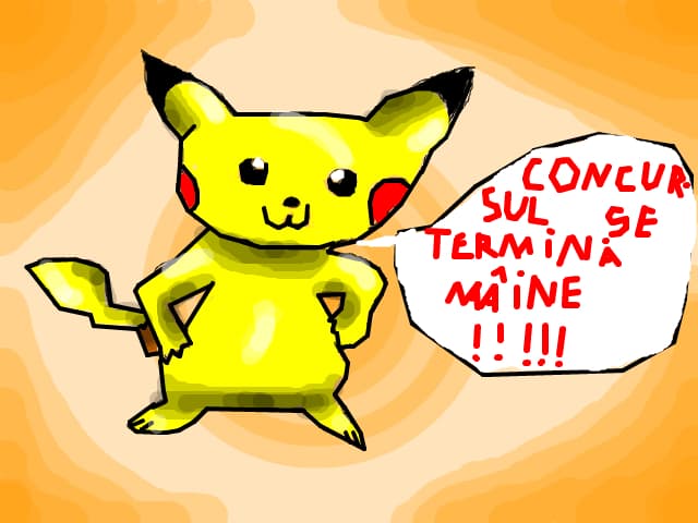 concursul se termina maine!!!
