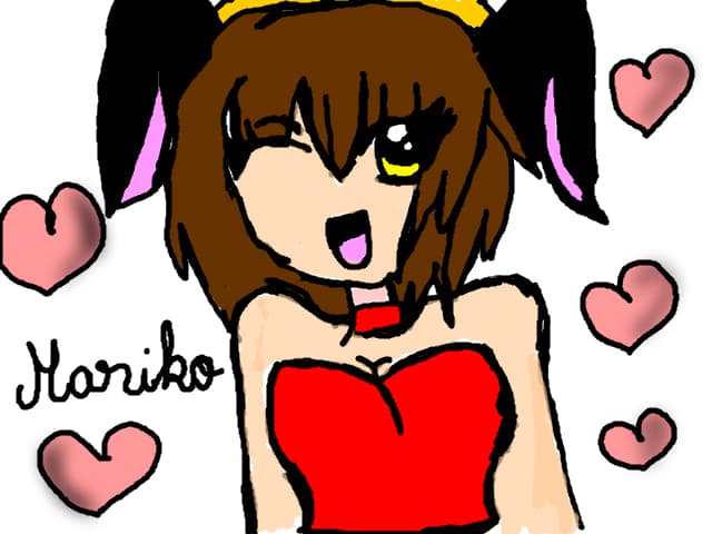 Mariko - primul mersonaj din viitorul meu manga!